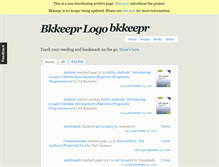 Tablet Screenshot of bkkeepr.com